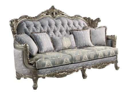 Miliani - Sofa With 5 Pillows - Antique Bronze Supply