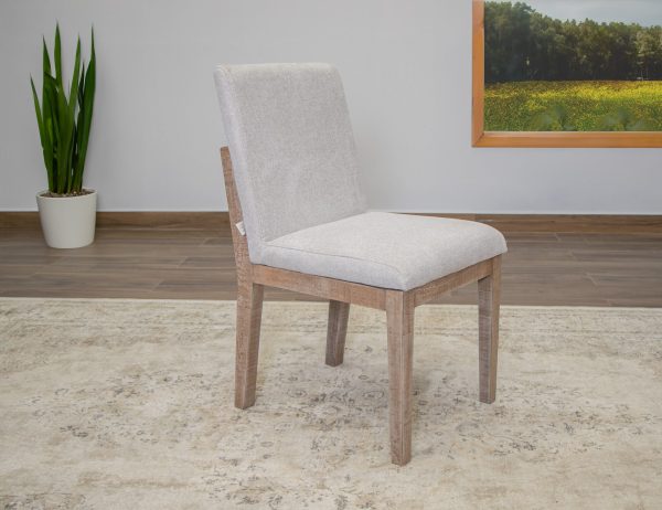 Aura - Upholstered Chair (Set of 2) - Ivory Hot on Sale