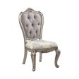 Ariadne - Side Chair (Set of 2) - Velvet & Antique Platinum Hot on Sale