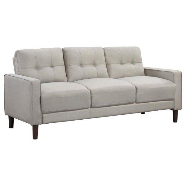 Bowen - Upholstered Track Arm Tufted Sofa Set Discount