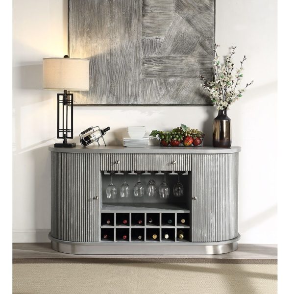 Adalynn - Server - Weathered Gray Oak Online now