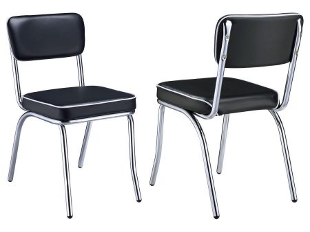 Retro - Upholstered Dining Side Chair (Set of 2) Online now