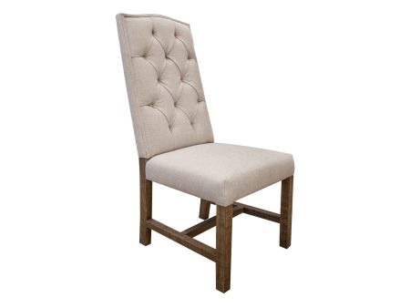 Aruba - Upholstered Chair (Set of 2) - Brown   Ivory Online Sale