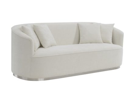 Odette - Sofa With 4 Pillows - Beige Online Sale