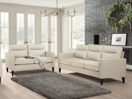 Jonah - Upholstered Track Arm Sofa Set Fashion