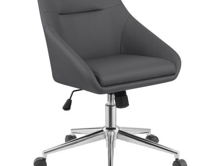 Jackman - Upholstered Adjustable Home Office Desk Chair Supply