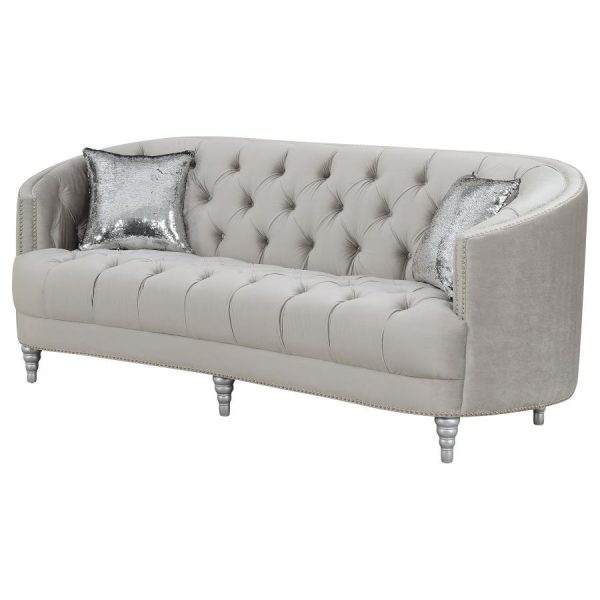 Avonlea - Upholstered Sloped Arm Sofa Cheap