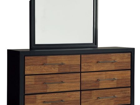 Kraeburn - Brown   Black - Dresser And Mirror Fashion