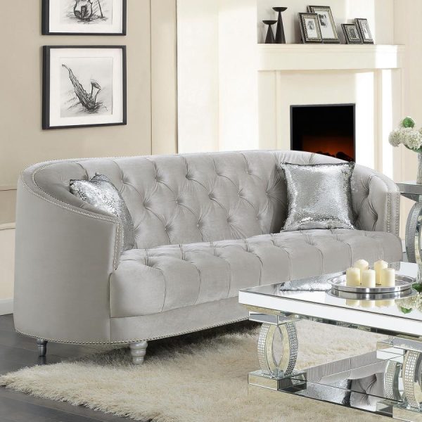 Avonlea - Upholstered Sloped Arm Sofa Cheap