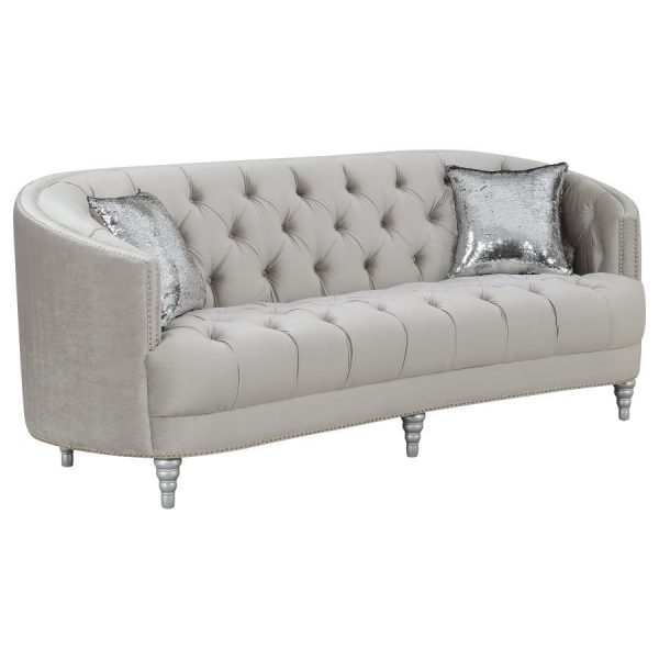 Avonlea - Upholstered Sloped Arm Sofa Cheap